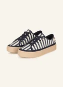 Espadryle damskie - Tommy Hilfiger Sneakersy blau - miniaturka - grafika 1