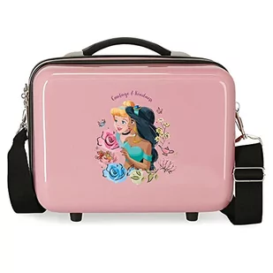 Disney Princesses Adaptable kosmetyczka z torbą na ramię różowa 29 x 21 x 15 cm sztywna ABS 9,14 l - Kosmetyczki, organizery i kuferki - miniaturka - grafika 1