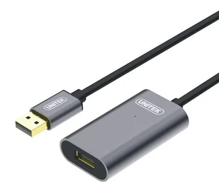 Unitek Przedłużacz aktywny USB 2.0 AM-AF 30m czarny Y-275 - Kable USB - miniaturka - grafika 2