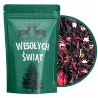 Herbata - Herbata czarna świąteczna WIGILIJNY WIECZÓR na prezent żurawina goździk 40g - miniaturka - grafika 1