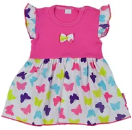 Body dla niemowląt - BODY SUKIENKA KRÓTKI RĘKAW BODOSUKIENKA Niemowlęce body bawełniane Rozm 56 - miniaturka - grafika 1