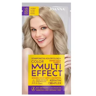 Multi Effect Color szamponetka koloryzująca 03.5 Srebrny Blond 35g - Szampony do włosów - miniaturka - grafika 1