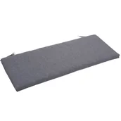 Poduszki ogrodowe - Patio Poduszka na ławkę 45x113x4 cm Neapoli antracytowa - miniaturka - grafika 1