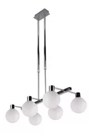 Lampy sufitowe - Candellux Maldus lampa wisząca 6-punktowa chrom 36-01481 - miniaturka - grafika 1