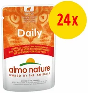 Mokra karma dla kotów - Korzystny zestaw Almo Nature Daily Menu, 24 x 70 g - Cielęcina i jagnięcina - miniaturka - grafika 1