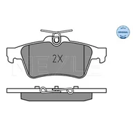 Klocki hamulcowe - Klocki hamulcowe - komplet MEYLE 025 252 1817 - miniaturka - grafika 1
