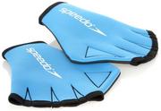 Speedo Rękawice Aqua, blue S 2020 Płetwy i sprzęt do pływania
