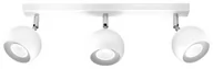 Lampy sufitowe - Sollux Lighting Plafon OCULARE 3 biały - miniaturka - grafika 1