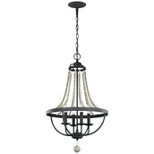 Lampy sufitowe - Nori żyrandol klasyczny brąz FE-NORI4-DWZ Feiss - miniaturka - grafika 1