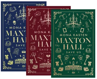 Pakiet Maxton Hall. Tomy 1-3 Save Me, Save You, Save Us - Mona Kasten - książka - Literatura obyczajowa - miniaturka - grafika 1