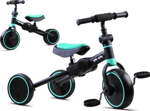Tiny Bike Rowerek 3w1 trójkołowy, jeździk, biegowy - niebieski SP0663 - Rowerki trójkołowe - miniaturka - grafika 1