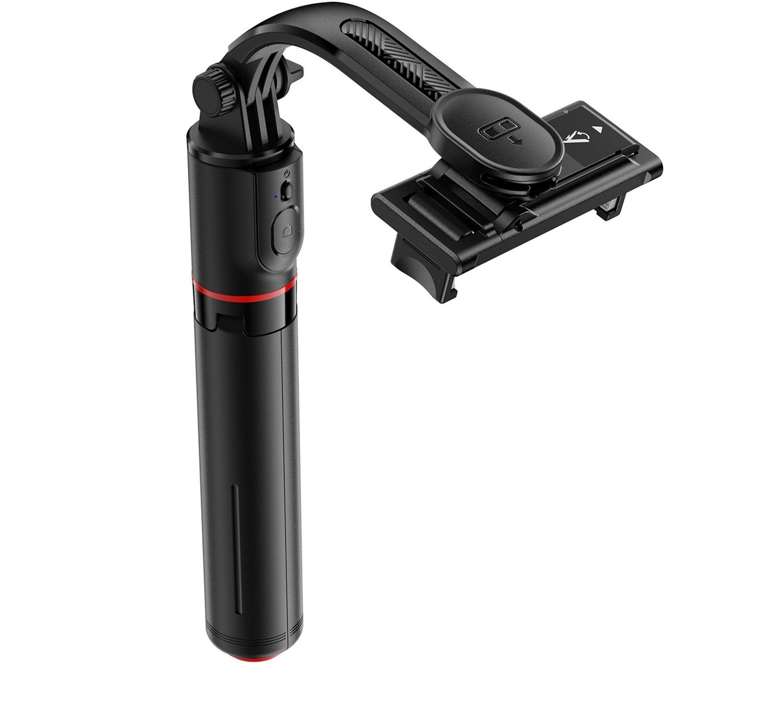 Selfie stick Acefast E42 z automatycznym statywem i pilotem Bluetooth 1,05 m czarny