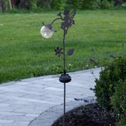 Lampy ogrodowe - Lampa solarna LED Fairytale, brązowa - miniaturka - grafika 1