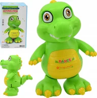 Zabawki interaktywne dla dzieci - Skleplolki INTERAKTYWNA ZABAWKA TAŃCZĄCY KROKODYL ŚWIECI GRA - miniaturka - grafika 1