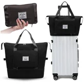 Torby podróżne - Torba Podróżna - Czarna - miniaturka - grafika 1