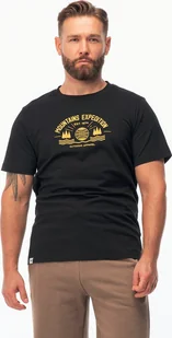 Męska Koszulka z krótkim rękawem bawełniana Hi-Tec Miros rozmiar S - Koszulki męskie - miniaturka - grafika 1