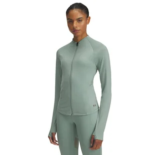 Damska Bluza UNDER ARMOUR VANISH ELITE VENT FZ 1389873-348 – Oliwkowy - Bluzy damskie - miniaturka - grafika 1