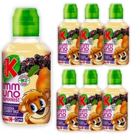 Soki i napoje niegazowane - Kubuś Immuno Odporność Sok gruszka banan czarny bez 200 ml x 6 sztuk - miniaturka - grafika 1