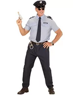 Krawaty i muchy męskie - Widmann Widmann - Kostium policjantki, koszula, spodnie, pasek, krawat, czapka, policja, mundur, biuro, impreza tematyczna, karnawał, XXL 04039 - miniaturka - grafika 1