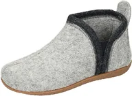 Kapcie damskie - Manitu Damskie kapcie 340058-91, jasnoszare, rozmiar 39, jasnoszary, 39 eu - miniaturka - grafika 1