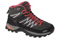 Buty trekkingowe damskie - CMP Campagnolo Campagnolo Rigel WP Buty trekkingowe Mid Kobiety, szary/czarny EU 41 2022 Trapery turystyczne 3Q12946-67UL-41 - miniaturka - grafika 1