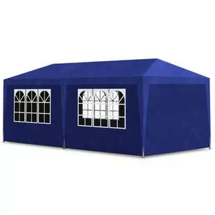 Niebieski namiot ogrodowy z oknami - Pikol - Pawilony ogrodowe - miniaturka - grafika 1