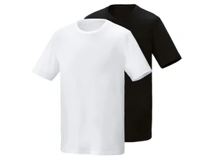 PARKSIDE® T-shirty męskie z bawełny, 2 sztuki (Czarny / biały, S (44/46)) - Koszulki męskie PARKSIDE® T-shirty męskie z bawełny, 2 sztuki (Czarny / biały, S (44/46)) - Koszulki męskie - miniaturka - grafika 1