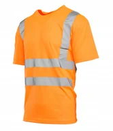 Odzież robocza - T-shirt Koszulka Robocza Odblaskowa Hi-VIS Kat.ii - miniaturka - grafika 1