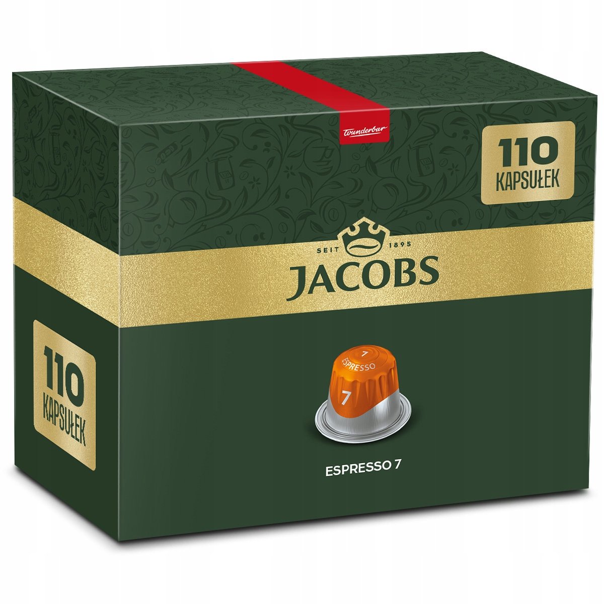 Kapsułki Jacobs Espresso 7 do Nespresso(r)* [110 kapsułek] 9+2 Gratis!