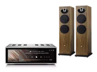 Zestawy stereo - Rose RS520 (srebrny) + Majik 140 (orzech) - miniaturka - grafika 1