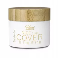 Utwardzacze do paznokci - Hessi, Żel budujący Nice Cover Bling Bling, 15 ml - miniaturka - grafika 1