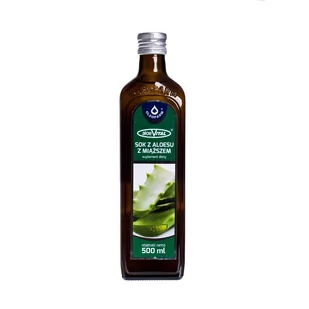 Oleofarm Sp. z o.o. Sok z aloesu z miąższem AloeVital 500 ml TT000286 - Soki i napoje niegazowane - miniaturka - grafika 1