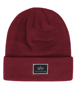 Czapka zimowa ALPHA INDUSTRIES X-FIT bordowa 168905 184 - Czapki damskie - miniaturka - grafika 1