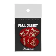Inne akcesoria gitarowe - Ibanez B1000PG-CA Zestaw 6 kostek Paul Gilbert Signature Red - miniaturka - grafika 1