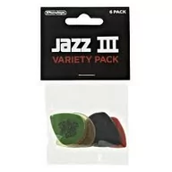 Kostki gitarowe - Jim Dunlop PVP103 Jazz III zestaw kostek do gry na gitarze, 6 szt. PVP103 - miniaturka - grafika 1