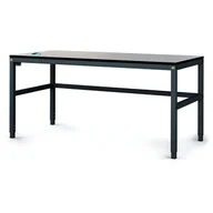 Stoły warsztatowe - Antystatyczny stół warsztatowy ESD, 1600 x 800 x 745-985 mm, regulowany stelaż - miniaturka - grafika 1
