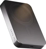 Powerbanki - Zens Slim Qi2 Aluminium Powerbank 10000 mAh kompatybilny z MagSafe i Qi2 czarny - miniaturka - grafika 1