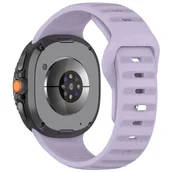 Akcesoria do smartwatchy - PASEK DO SAMSUNG GALAXY WATCH 8 40MM / 44 MM / 46 CLASSIC FIOLETOWY - miniaturka - grafika 1