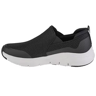 Skechers Męskie tenisówki typu Arch Fit Banlin, Czarny - 45 EU - Trampki męskie - miniaturka - grafika 1