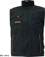 Odzież robocza - CERVA EMERTON - kamizelka zimowa - czarny XXL - miniaturka - grafika 1