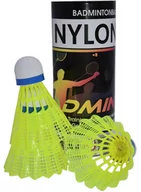 Badminton - SUNFLEX Lotki do badmintona SUNFLEX Nylon 3xy żółte (3 szt.) - miniaturka - grafika 1