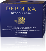 Kremy do twarzy - Dermika Neocollagen 50+ multikolagenowy krem wzmacniający na dzień i na noc 50ml - miniaturka - grafika 1