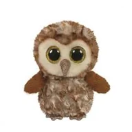 Maskotki i pluszaki - Maskotka Ty Beanie Boos PERCY sowa płomykówka 24cm 36462 - miniaturka - grafika 1