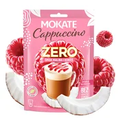 Cappuccino i kawy smakowe - Napój Kawowy Kawa Cappuccino Mokate Malina i Kokos 20g ZERO CUKRU - miniaturka - grafika 1