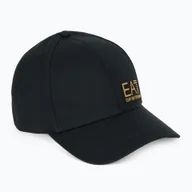 Czapki damskie - Czapka z daszkiem EA7 Emporio Armani TrainCore IdentityLogo black/gold WYSYŁKA W 24H 30 DNI NA ZWROT - miniaturka - grafika 1