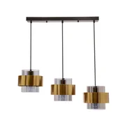 Lampy sufitowe - Lampa wisząca z ozdobnymi kloszami 33-32027 z serii SPIEGA - miniaturka - grafika 1