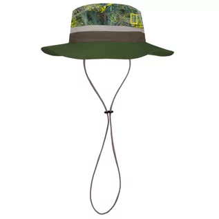 Czapki damskie - Buff National Geographic Explore Booney Hat L/Xl 1253808453000 Unisex Czapka Zielona - grafika 1