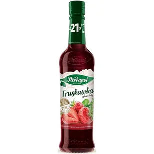 OWOCOWA SPIŻARNIA Herbapol Owocowa Spiżarnia Syrop owocowy truskawka 420 ml - Syropy i koncentraty owocowe - miniaturka - grafika 1