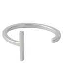 Sygnety - Design Letters Srebrny pierścionek "A-Z" - miniaturka - grafika 1