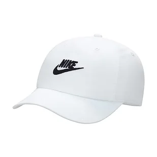 Nike FB5063-010 K NK Club cap US CB FUT WSH Czapka z daszkiem Unisex Dziecko Czarny/Biały Rozmiar 1SIZE - Czapki damskie - miniaturka - grafika 1
